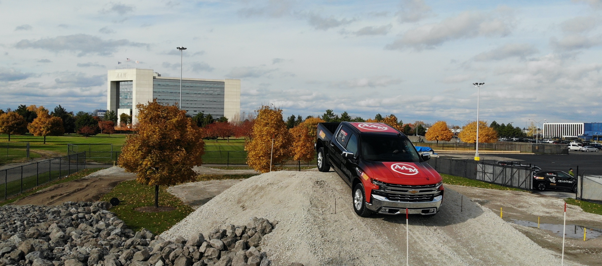 AAM vehicle at world headquarters