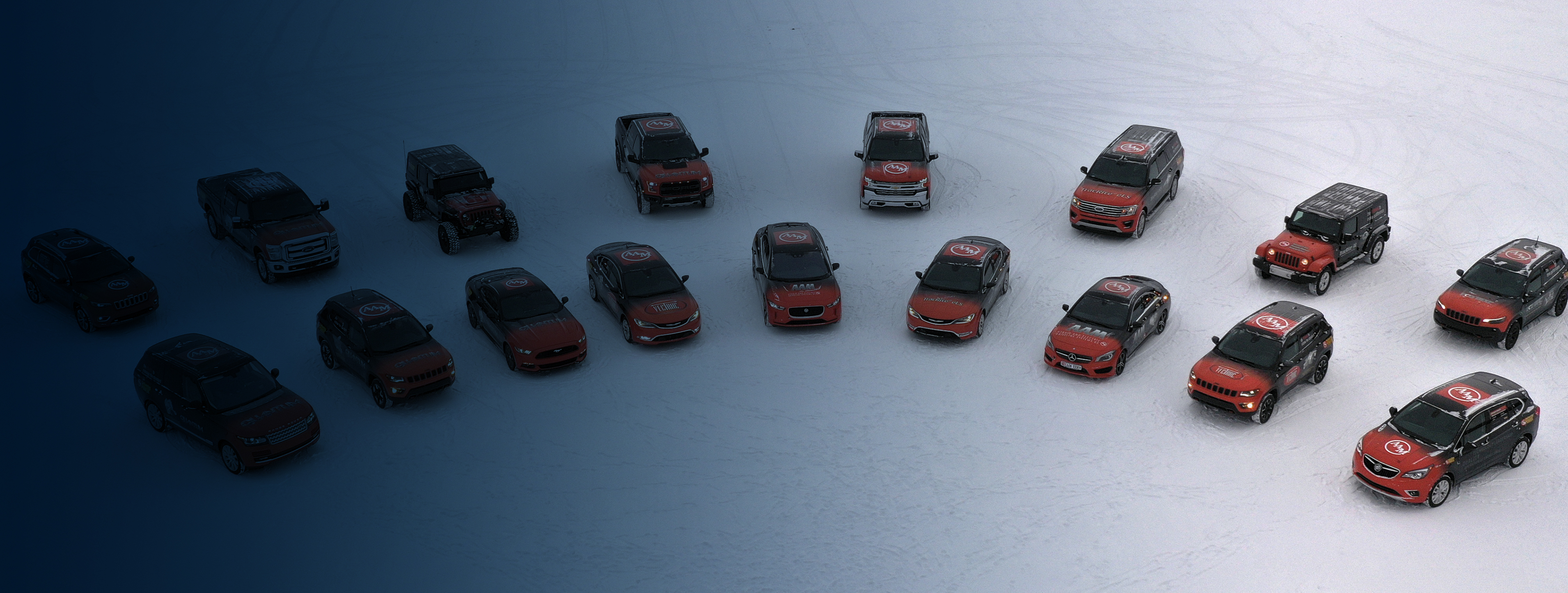 Vehicles with AAM parts