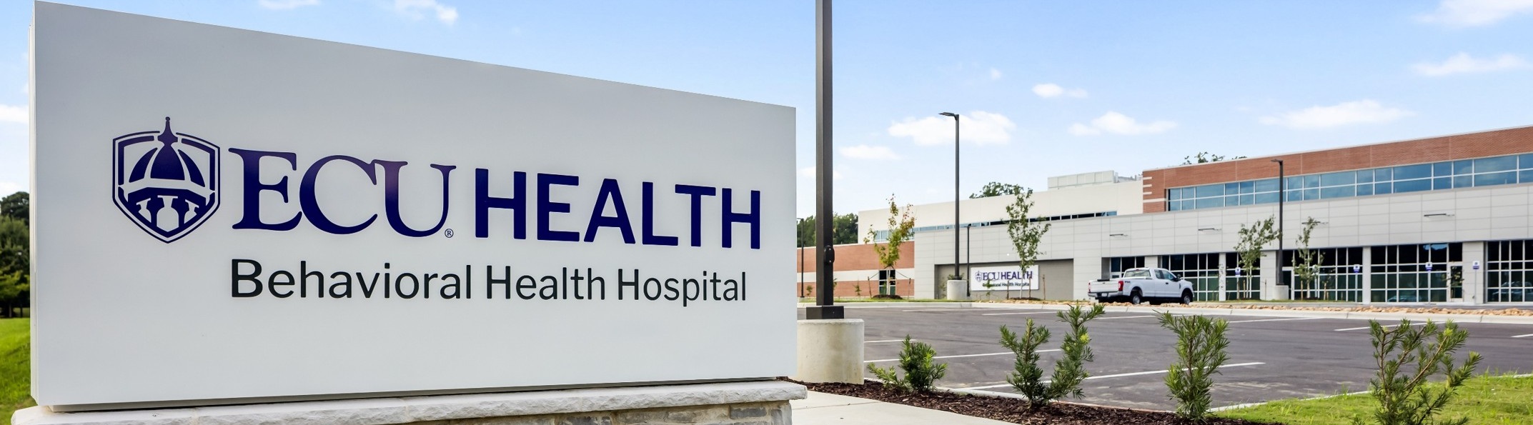 ECU Health Behavioral Health Hospital Banner