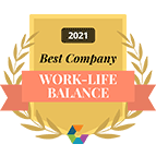 Graphic - Award - Comparably - Ascension - 2021 Best Company for Work-Life Balance