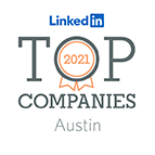 Graphic - Award - LinkedIn - Ascension - 2021 Top Companies in Austin