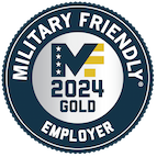 Graphic - Award - Ascension - Military Friendly - 2021-2023 Gold Employer