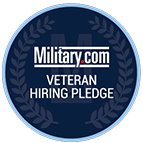 Graphic - Award - Ascension - Military.com - Since 2020 - Veteran Hiring Pledge