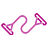 Icon - Ascension - Flexibility and Growth - Illustration outline of an exercise band