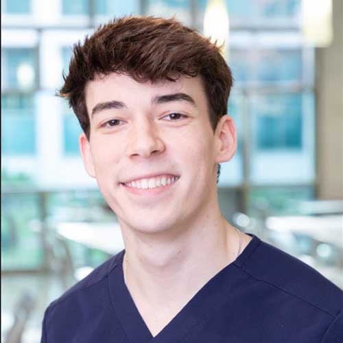 Testimonial Tile - Ascension - Students and Graduates - Photo of Gabriel, Pediatric Nurse, RN