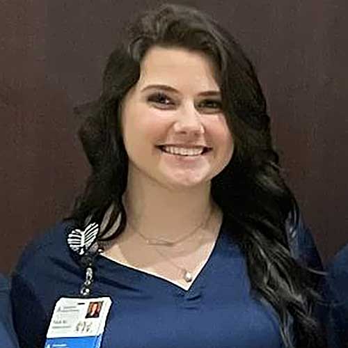 Testimonial Tile - Ascension - Students and Graduates - Photo of Triniti, PCT, Early Program Graduate