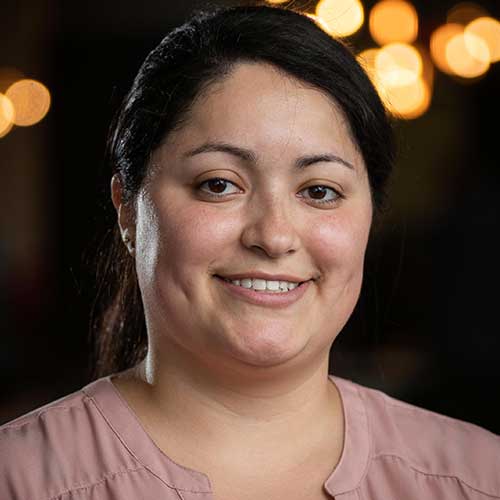 Testimonial Tile - Ascension Technology- Photo of Paola, Product Manager