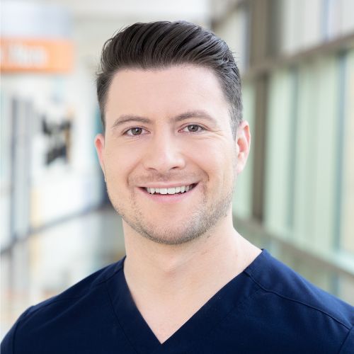 Testimonial tile - Ascension - Texas - Photo of Dacen, Nurse Supervisor