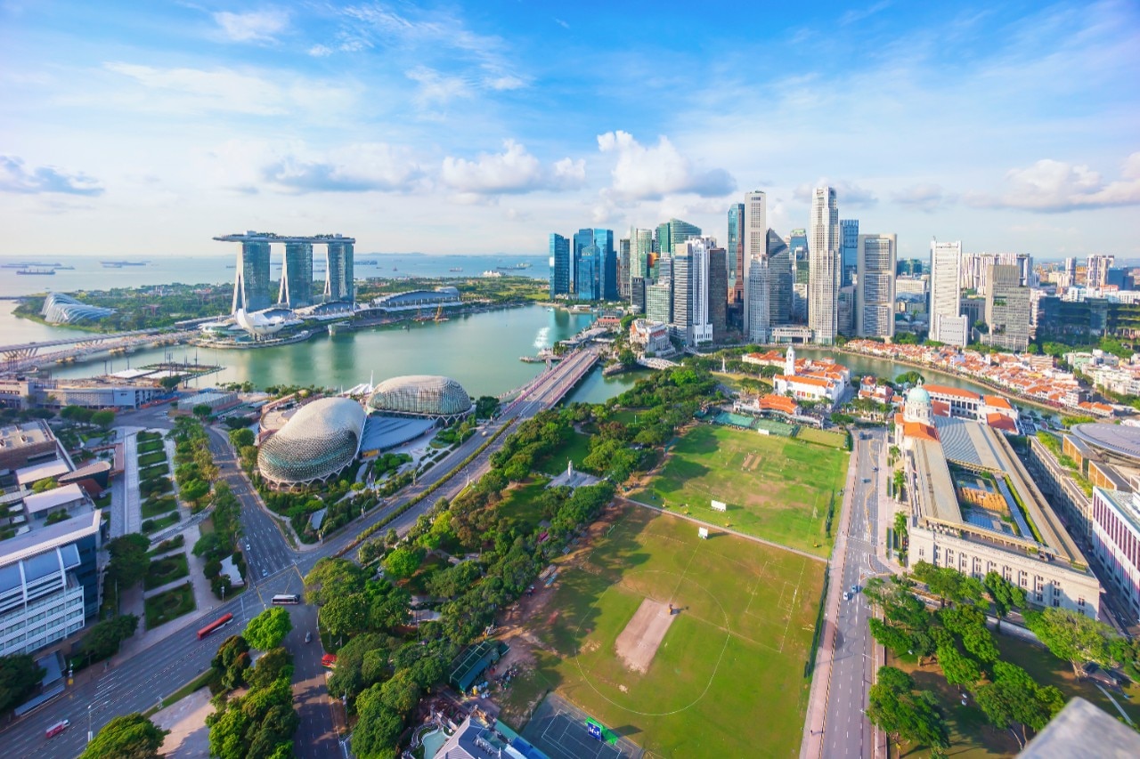 Singapore skyline