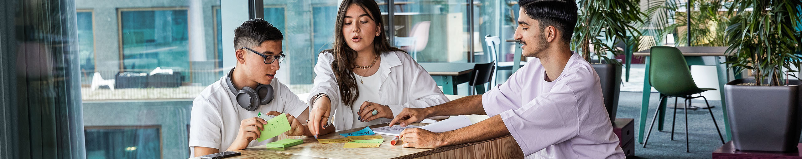 Les apprentis d'Allianz dans leur phase pratique