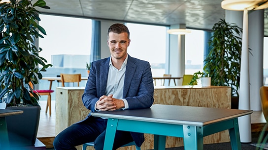 Vorstellung von Louis, Trainee Sales & Distribution