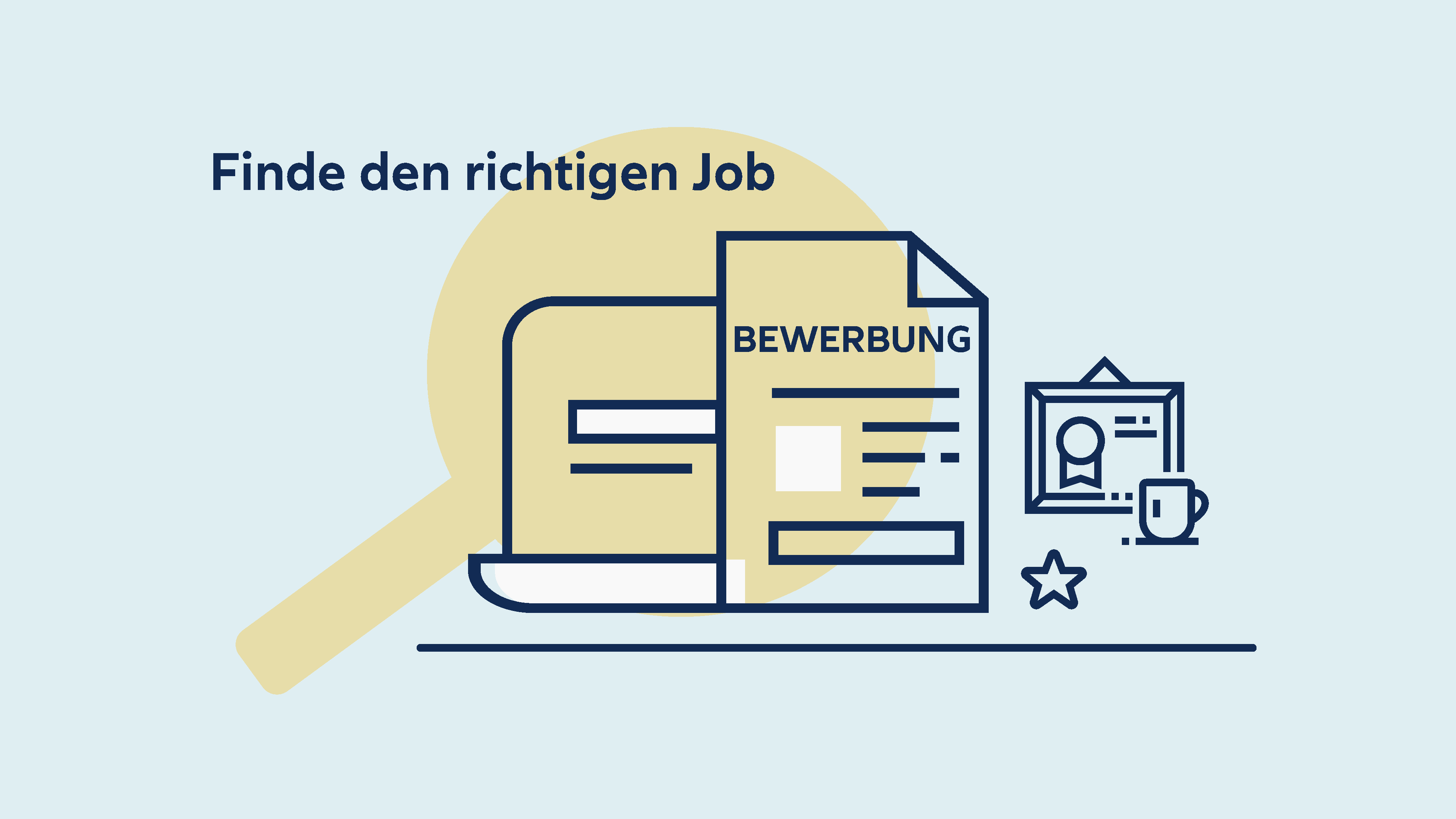 Finde den richtigen Job