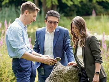 3 Menschen in der Natur