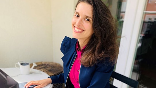 Foto da cabeça de Catarina