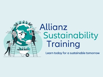Allianz sustainability Training Logo