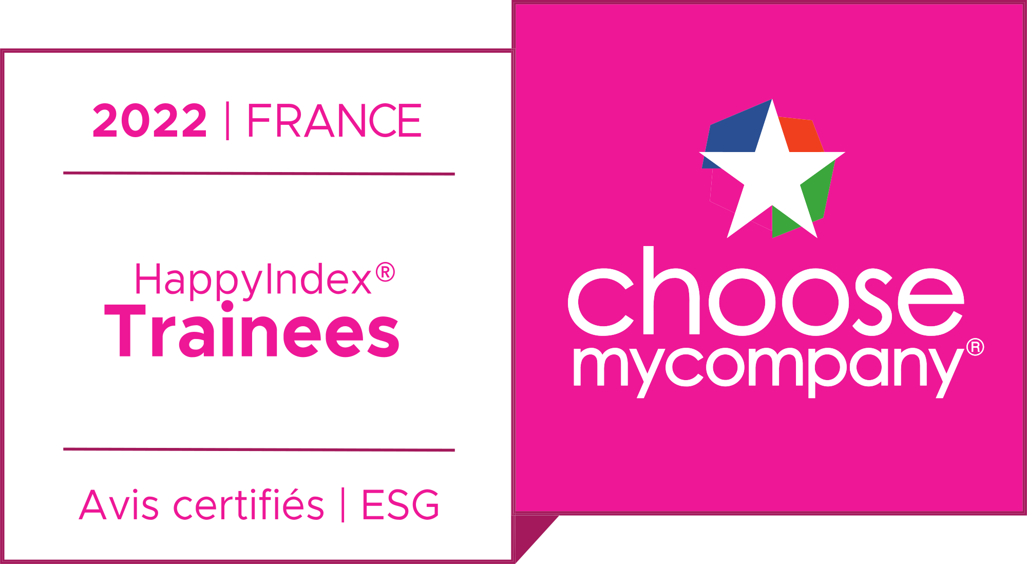 Choose my company 2022 France Happy Index trainees logo