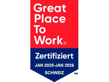 Great Place to Work Zertifikat Schweiz 2025