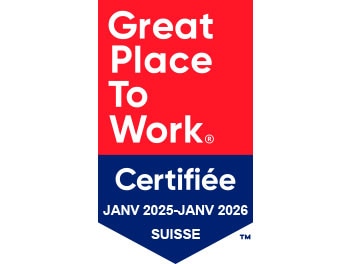 Certificat Great Place to Work Suisse 2025
