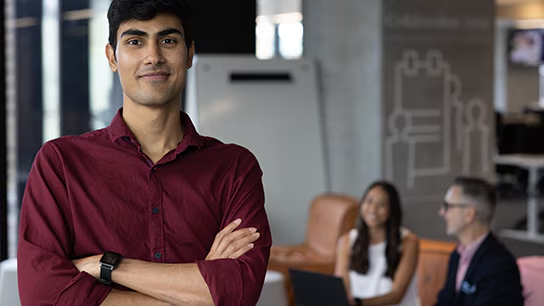 Head shot of Shubham