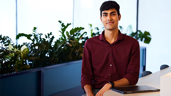 Head shot of Shubham