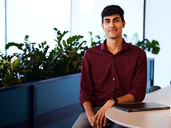 Head shot of Shubham