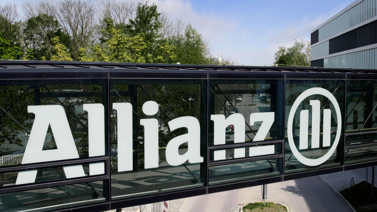 Allianz Unterfohring Drone Summer Bridge Exterior