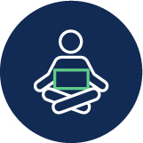 Energized workplace icon