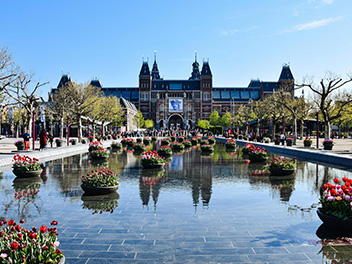 Rijksmuseum in Amsterdam, Netherlands