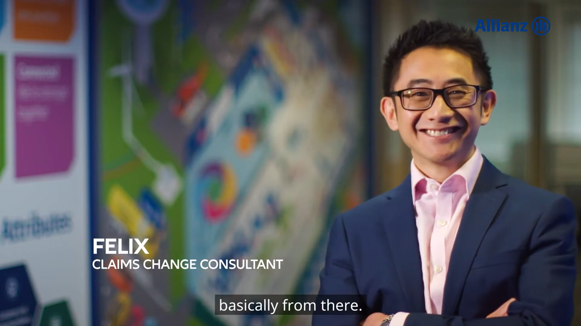 Head shot of Fleix with text "Felix, Claims Change Consultant"