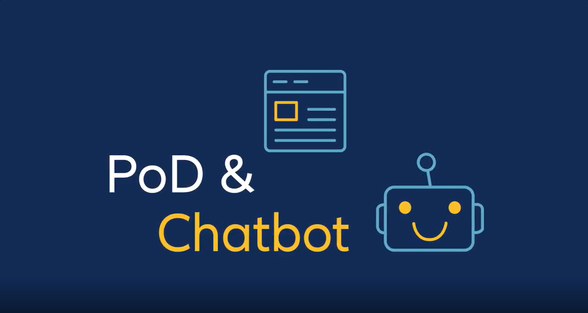 Screenshot POD and Chatbot