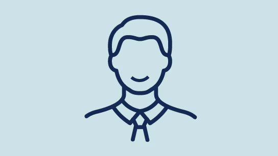 Placeholder image of a man