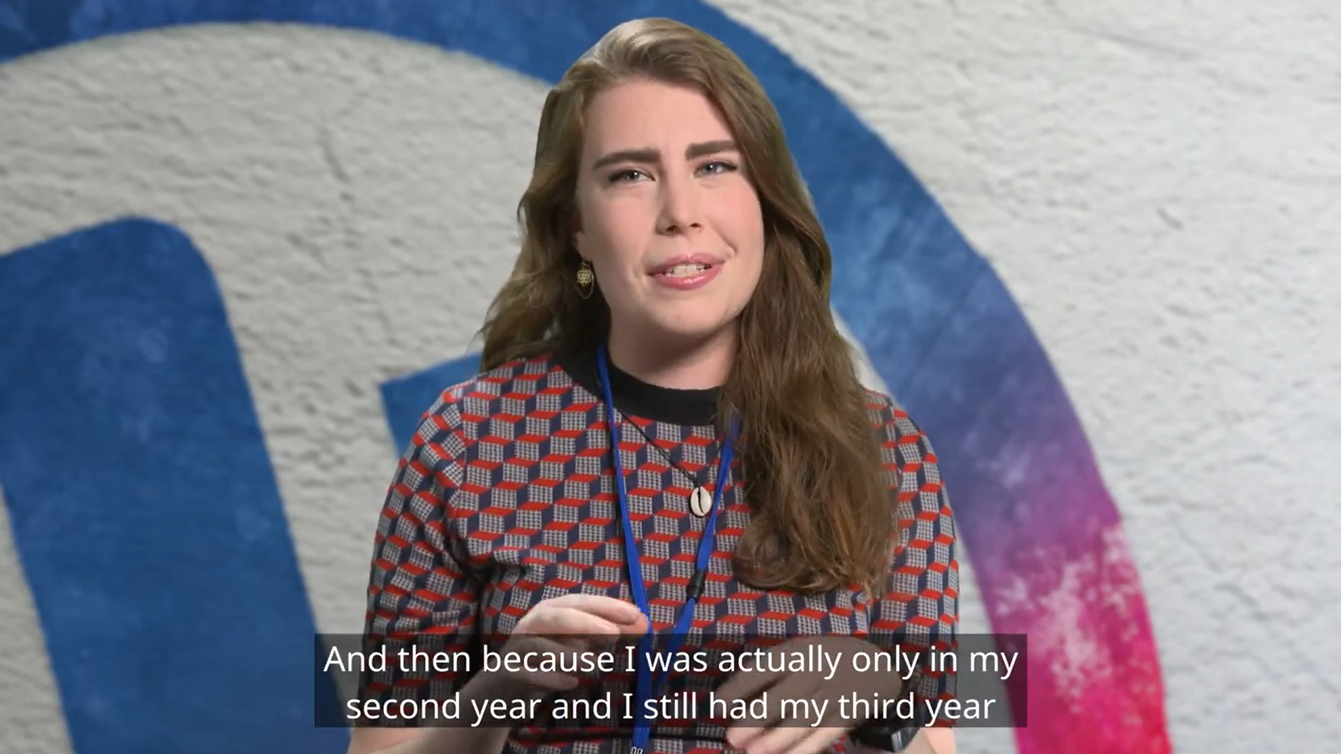 A student shares her story