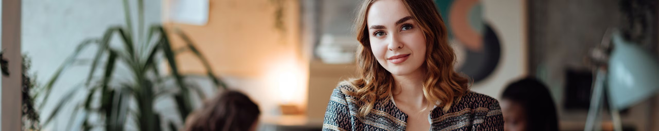 Young confident woman