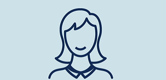 Graphichal representation of a woman
