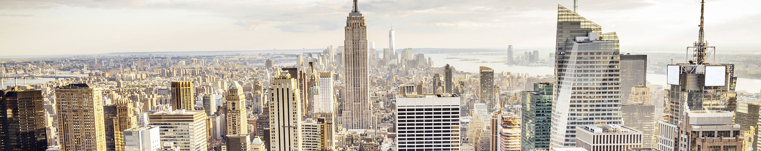 Top view of city with buildings