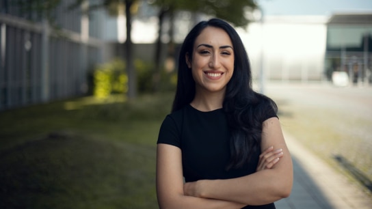 Head shot of Jussra