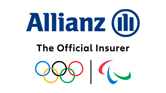 Allianz olympic paralympic partnership logo