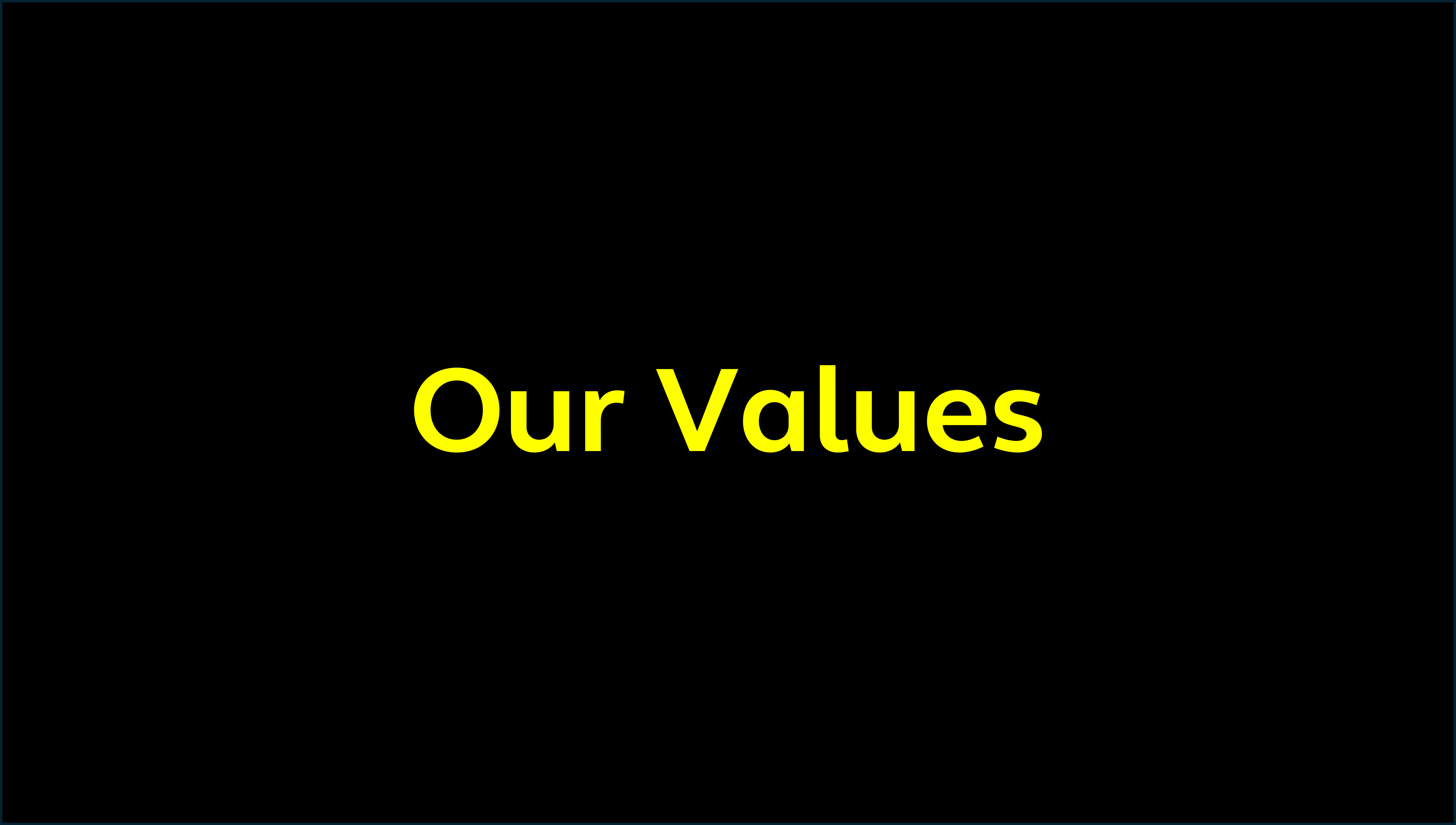 Ourvalues