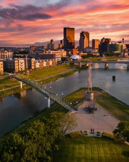 dayton skyline