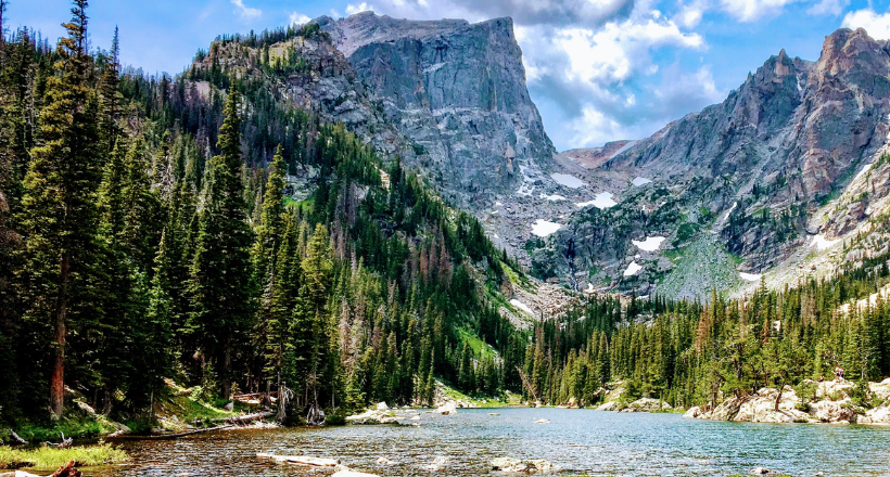 Dream Lake, Rocky Mountain National Park, Colorado, United States