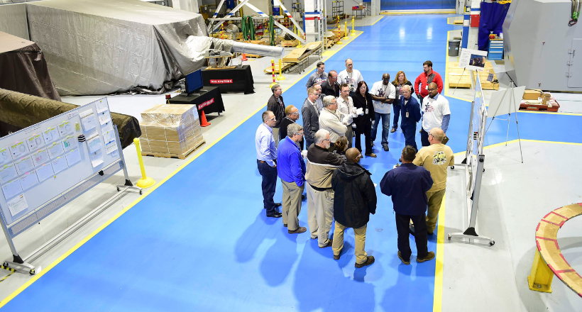 BAE Systems gemba walk