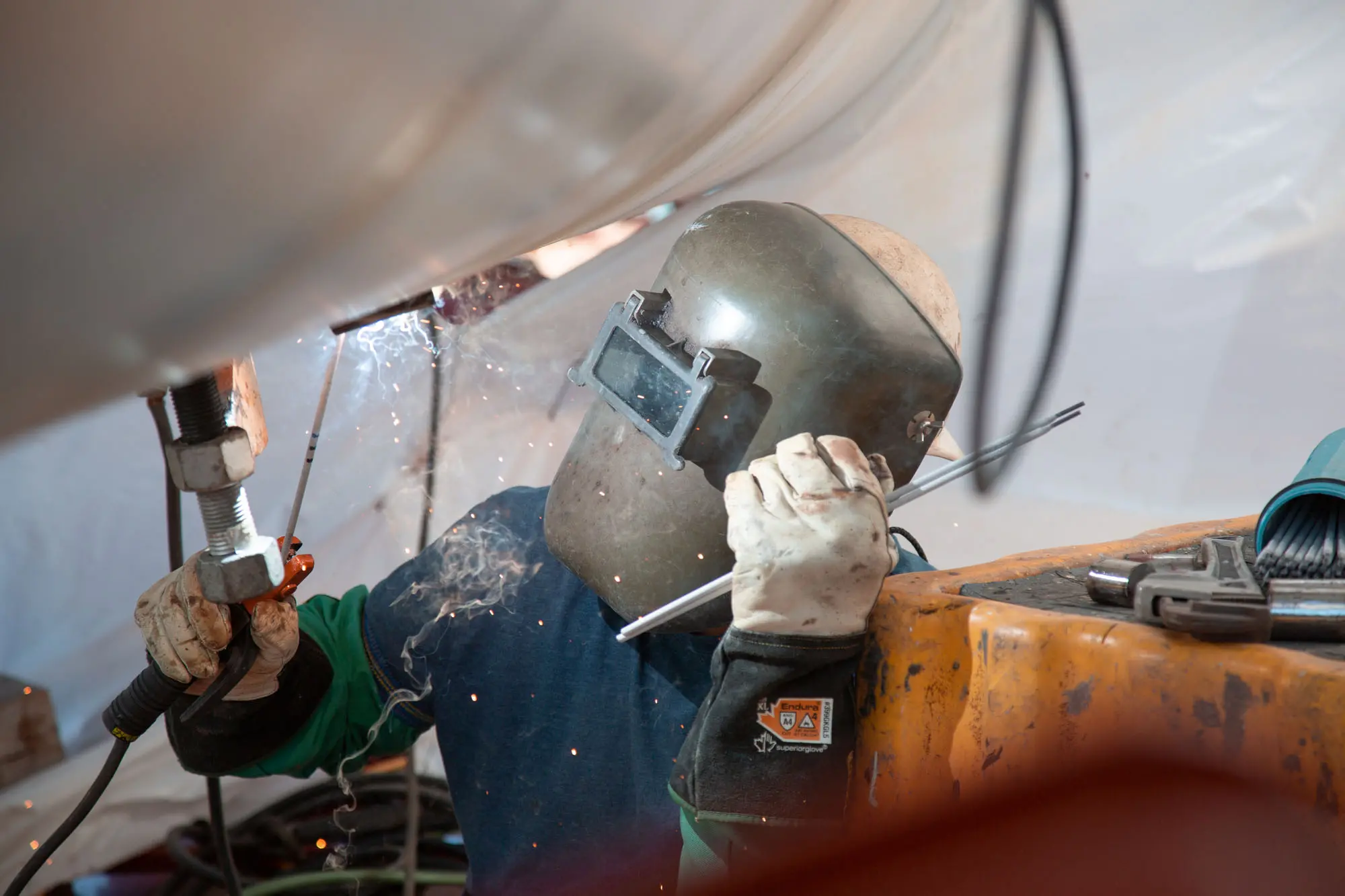 [Craft Professionals] Bechtel’s success over the last 126 years is a testament to the quality of our people and their incredible talents, from skilled craft professionals and construction experts. Our safety culture is built on decades of experience developing and implementing the training, equipment, processes, and procedures needed to perform our work responsibly.