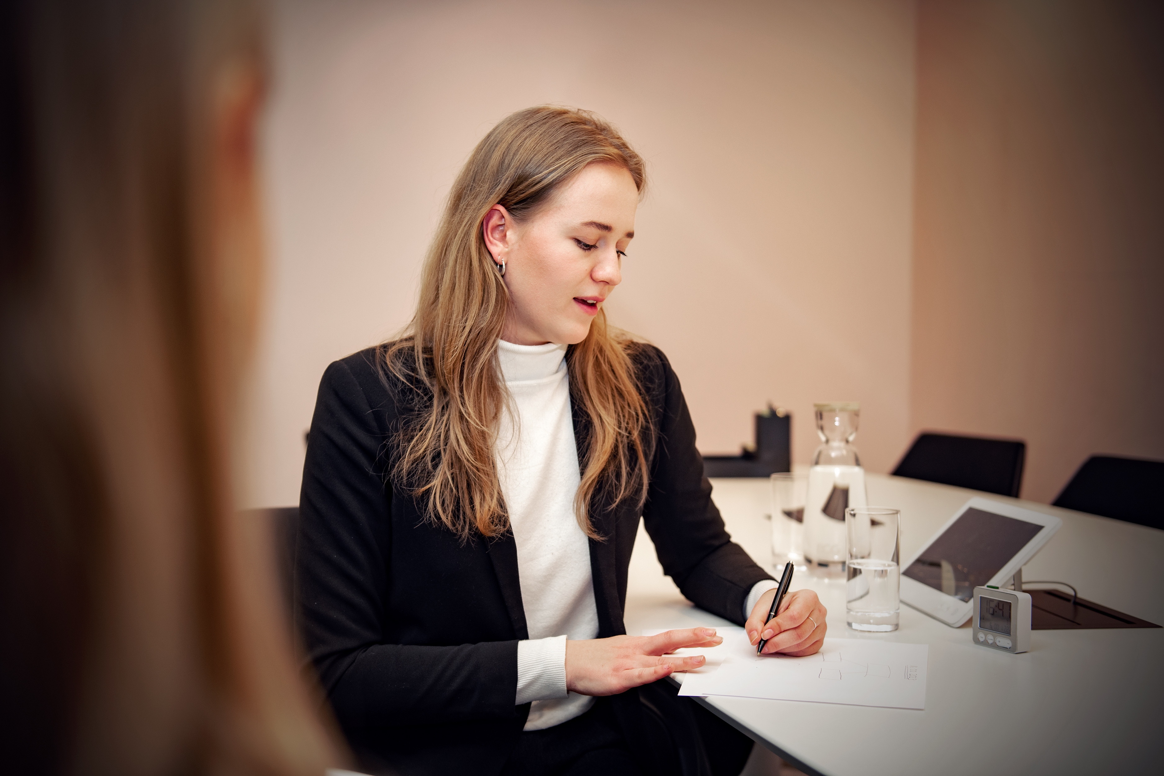 Case Interivew mit einer Beraterin