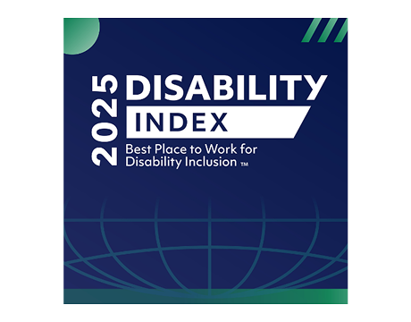 2025 Disability Index: Best Place to Work for Disability Inclusion