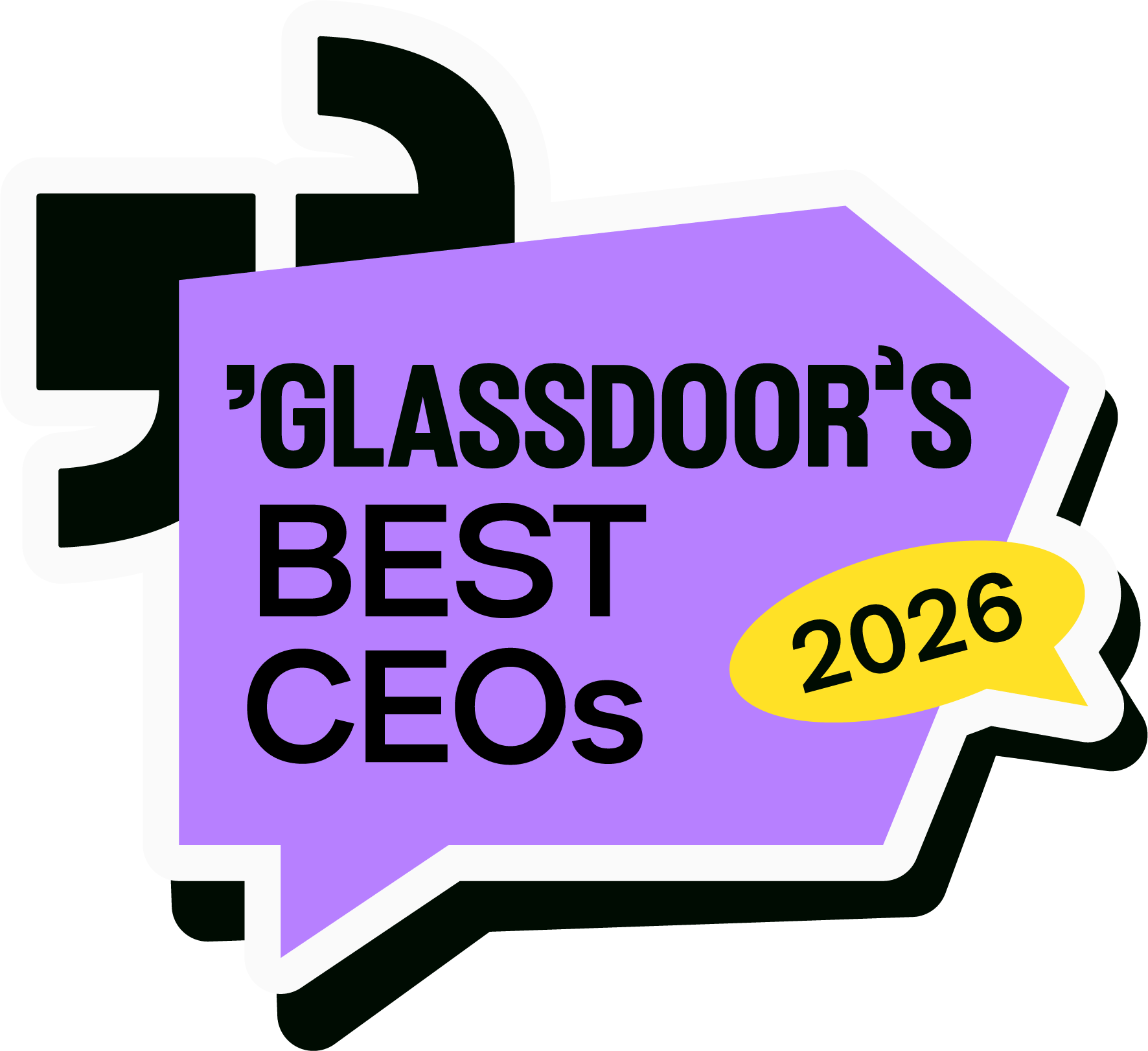 Glassdoor Best CEOs Sticker
