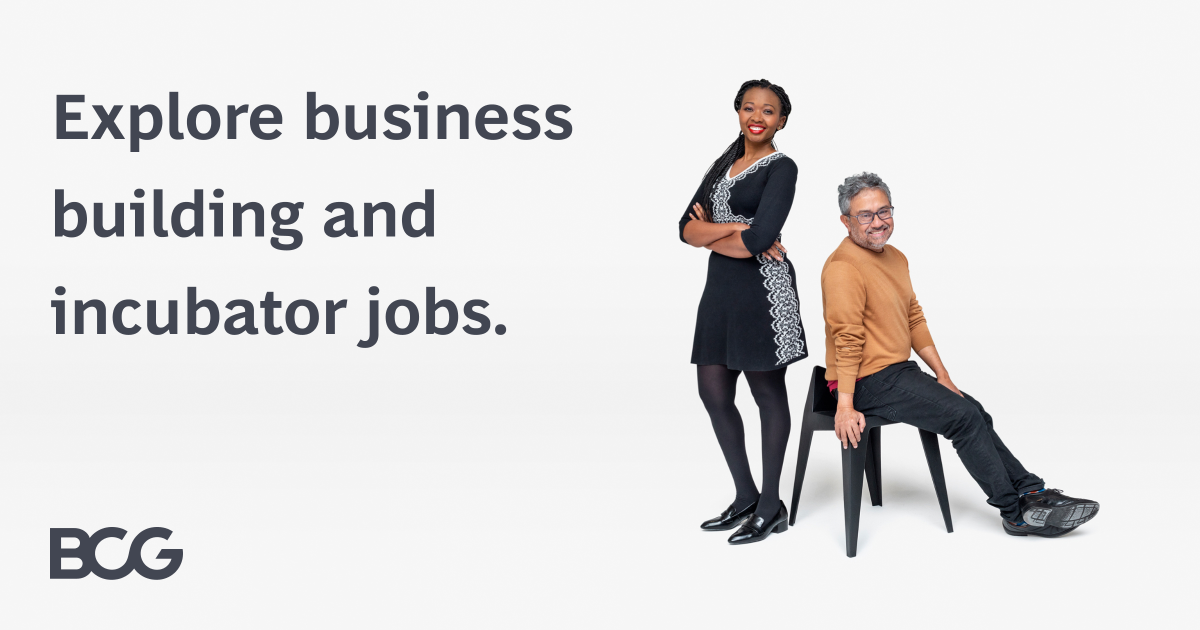 Business Incubator Jobs Careers Boston Consulting Group