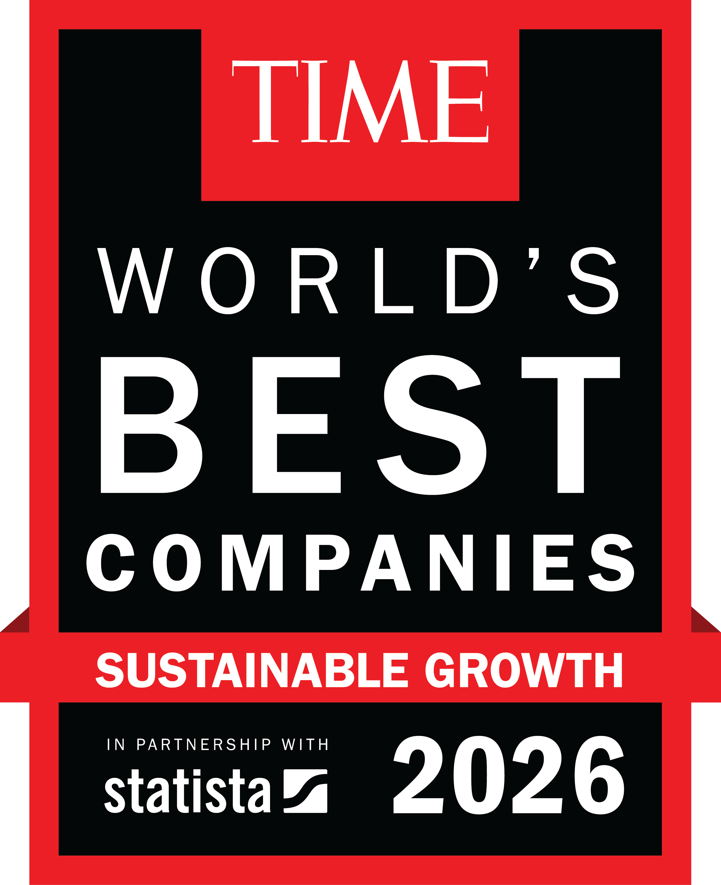 World's Best Companies for Sustainable Growth for 2026 by Time Magazine