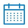 An icon of a calendar.