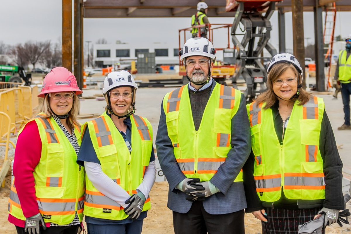 We've reached another milestone with the Topping Off Ceremony of our Bon Secours – Ashland Emergency Center. Attendees included members of our Bon Secours Memorial Regional Medical Center and Bon Secours Foundation leadership.