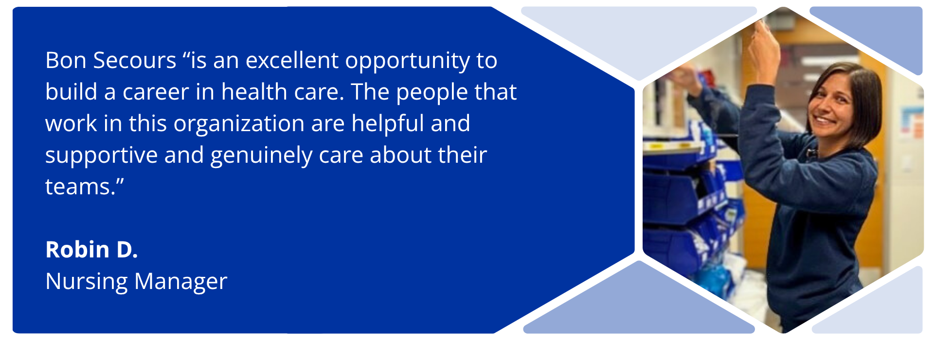 BonSecours-Testimonial-Nurseprofessionaldevelopment-RobinDutt-RNManager